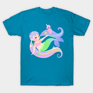 Rainbow Mermaid T-Shirt